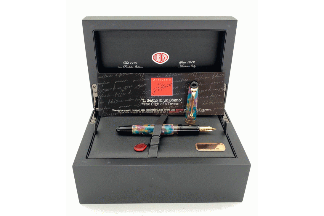 AURORA LIMITED EDITION PLANET SERIES GIOVE FOUNTAIN PEN