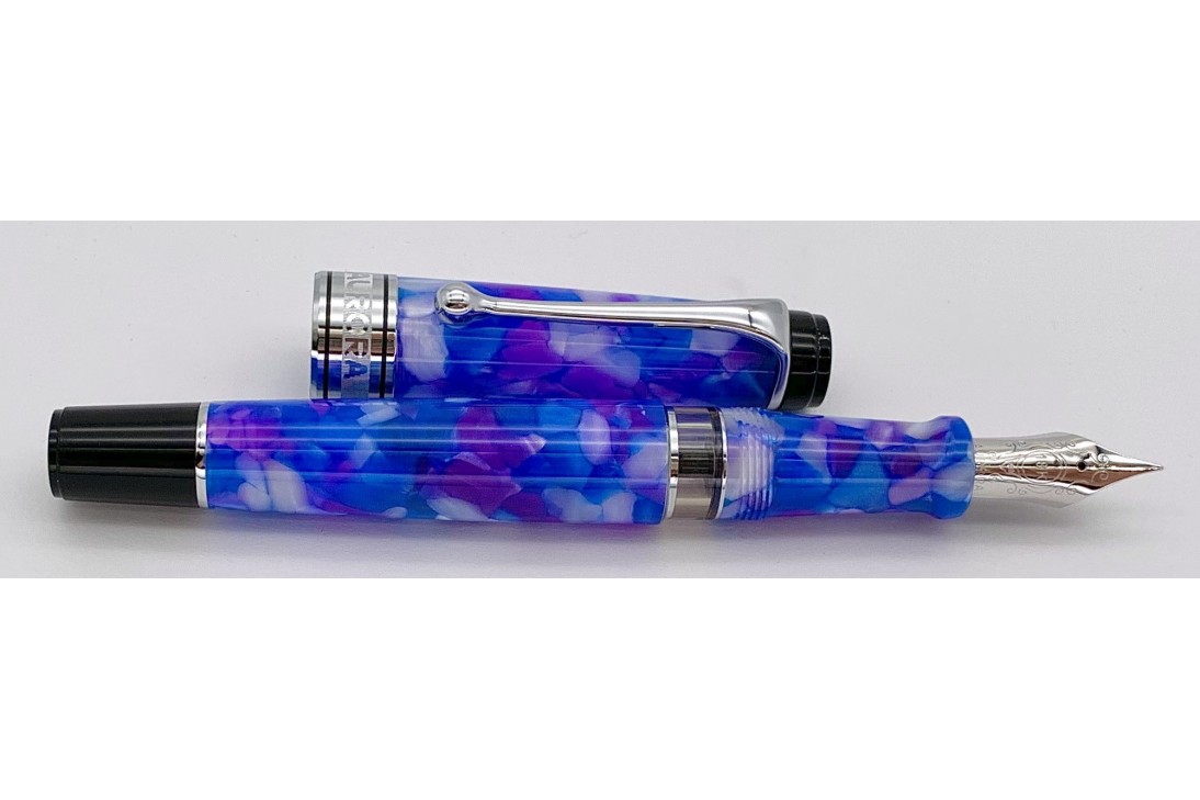Aurora Limited Edition Caleidoscope Blue Fountain Pen