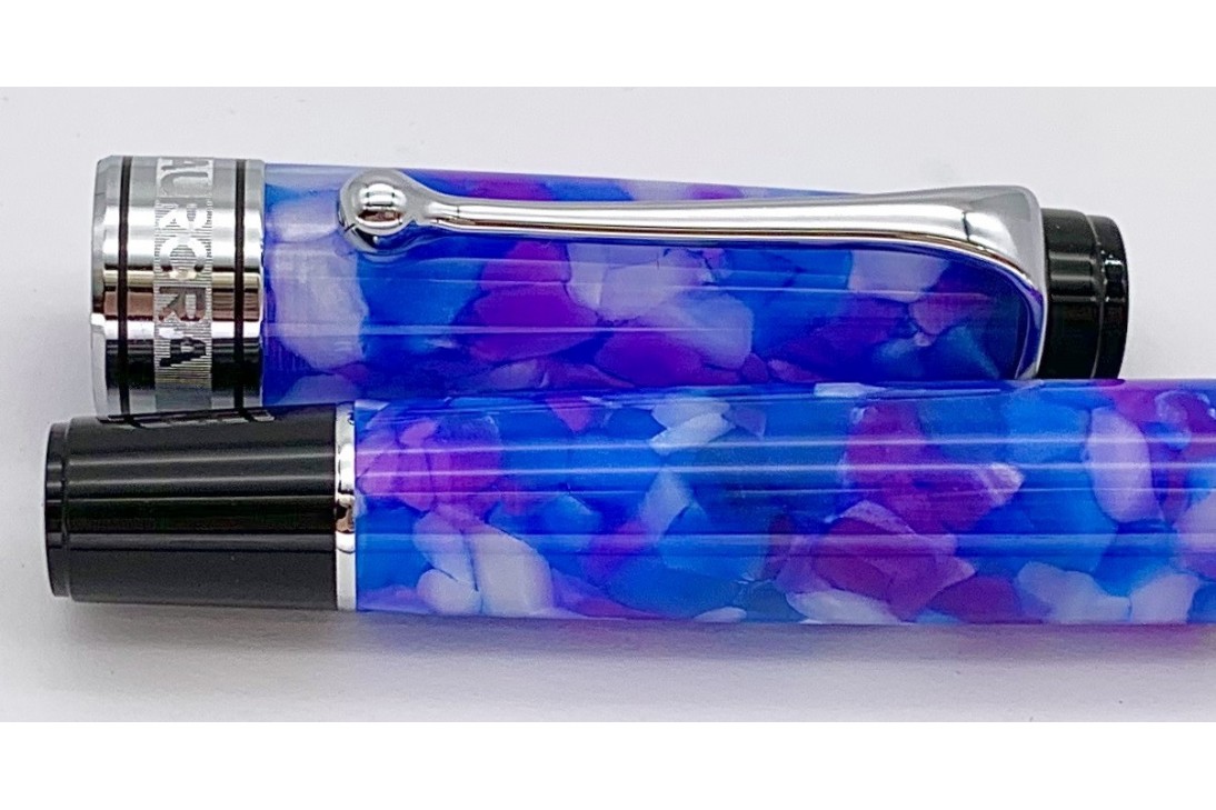 Aurora Limited Edition Caleidoscope Blue Fountain Pen