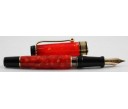 Aurora Optima Limited Edition Coral Red Fountain Pen