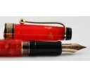 Aurora Optima Limited Edition Coral Red Fountain Pen