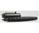 Aurora Talentum Matte Black Metal Cap Fountain Pen