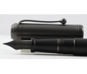 Aurora Talentum Matte Black Metal Cap Fountain Pen