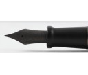 Aurora Talentum Matte Black Metal Cap Fountain Pen