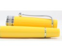 Aurora Limited Edition Optima Yellow with Silver Trim, Flexible Fine Nib Fountain Pen