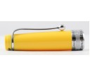 Aurora Limited Edition Optima Yellow with Silver Trim, Flexible Fine Nib Fountain Pen