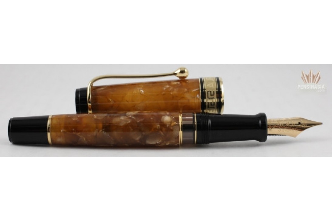 AURORA LIMITED EDITION OPTIMA 365 CAPPUCCINO (TORTOISESHELL) FOUNTAIN PEN