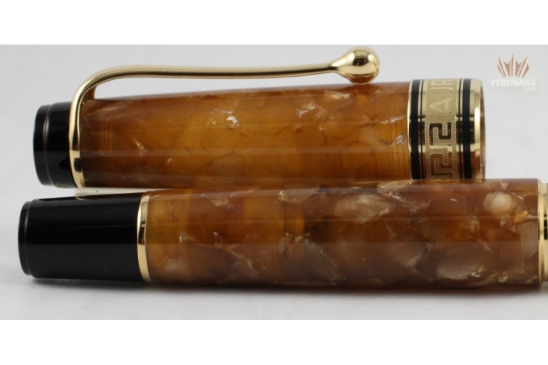 AURORA LIMITED EDITION OPTIMA 365 CAPPUCCINO (TORTOISESHELL) FOUNTAIN PEN