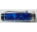 Aurora Optima Blue Auroloide Chrome Plated Trims Roller Ball Pen
