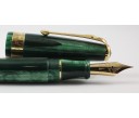 Conway Stewart Model 100 Emerald Green Spagetti Fountain Pen