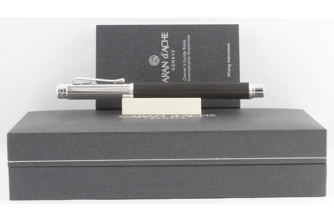 Caran d'Ache Varius Ivanhoe Black Rhodium Roller Ball Pen