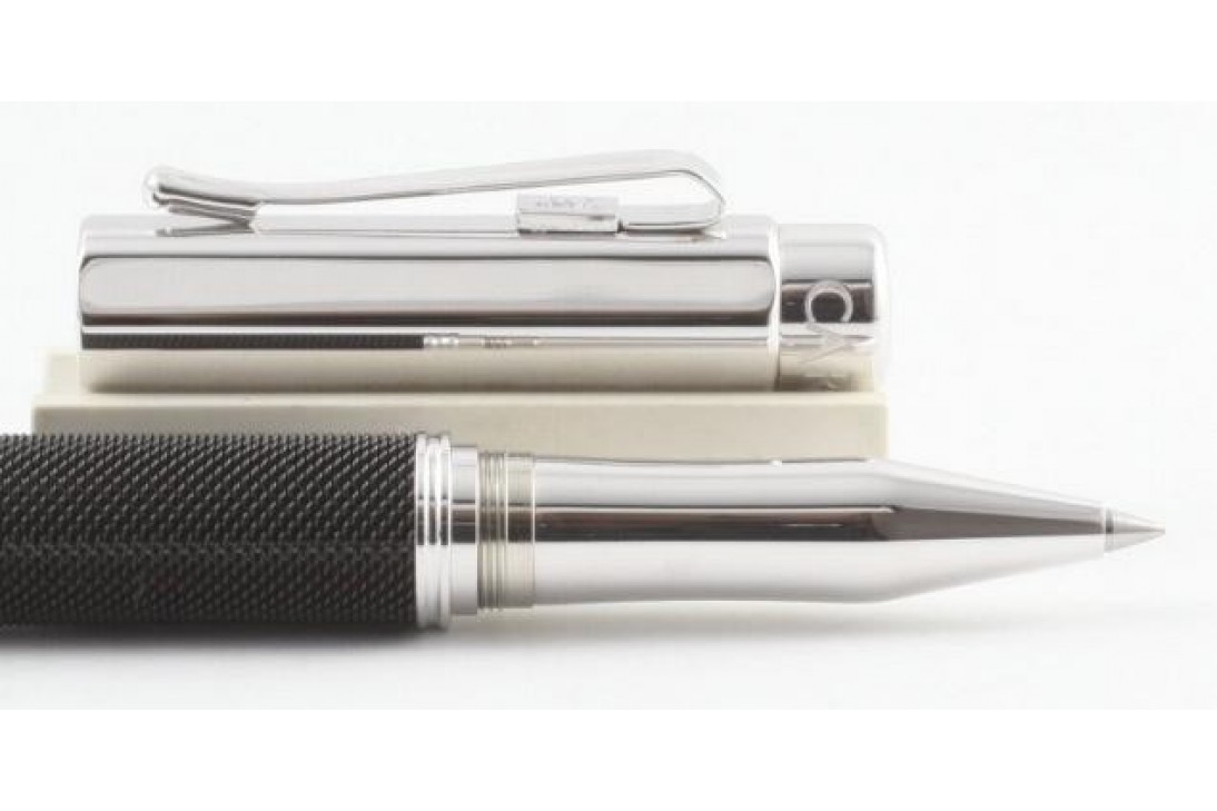 Caran d'Ache Varius Ivanhoe Black Rhodium Roller Ball Pen
