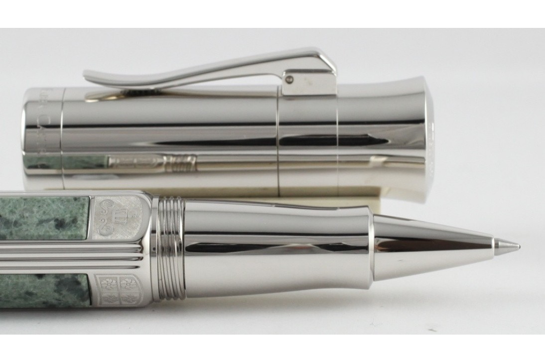 Graf Von Faber Castell Limited Edition Pen of The Year 2015 Sanssouci Potsdam Platinum Plated Roller Ball Pen