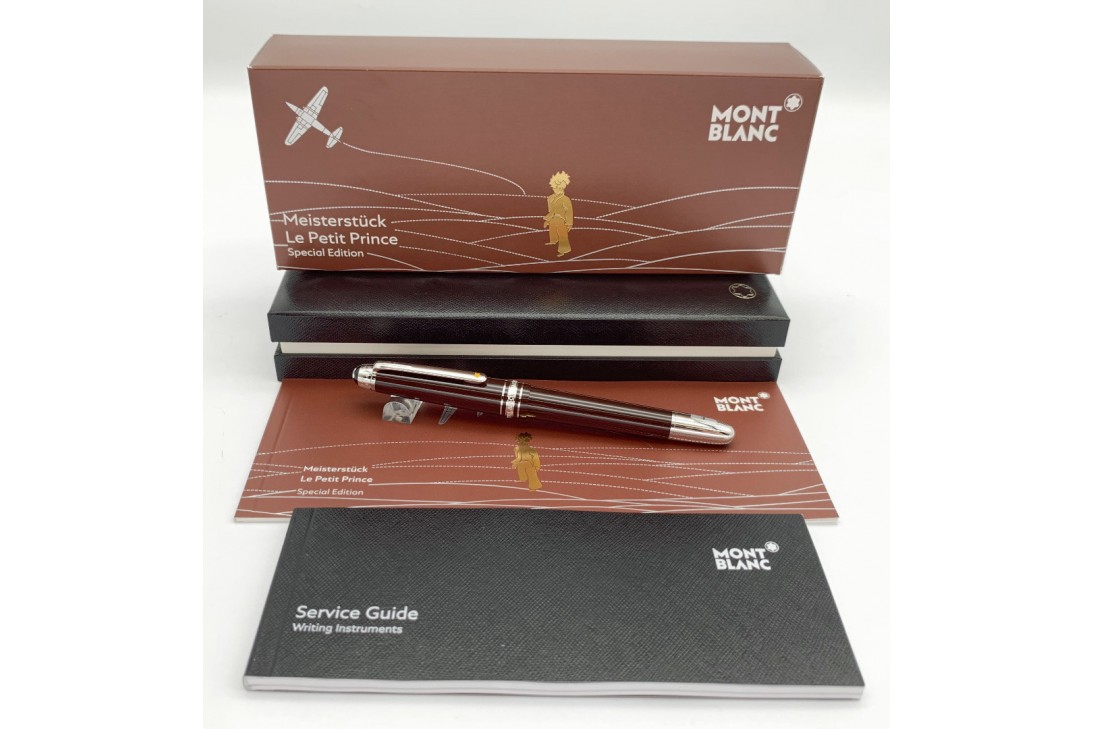 MONTBLANC MB.119663 Meisterstück Le Petit Prince Classique 145 Fountain Pen (Platinum Trimming)