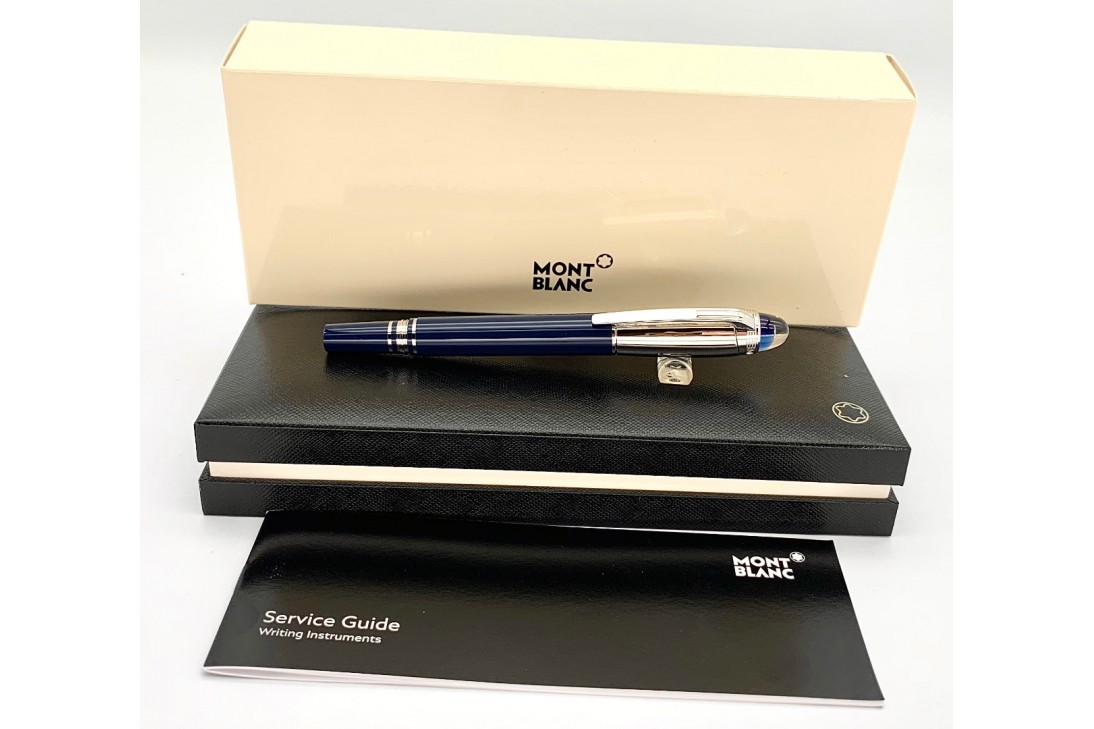 Montblanc MB125272 StarWalker Blue Planet Doue Fountain Pen
