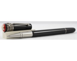 Montblanc MB.117847 Special Edition Heritage Rouge Et Noir Methamorphosis Black Roller Ball Pen