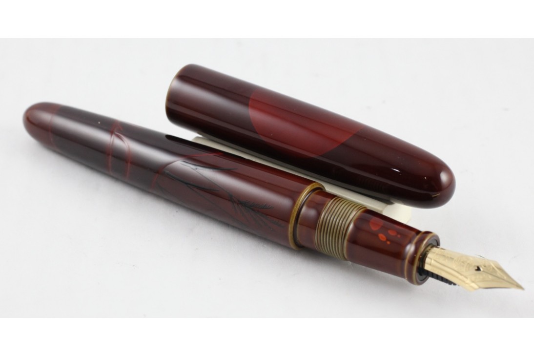 Nakaya Cigar Portable A Fox with the Harvest Moon Fountain Pen