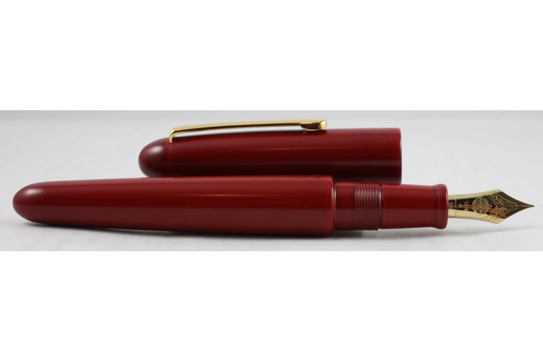 Nakaya Cigar Writer Shu Nuri Hanashi Fountain Pen