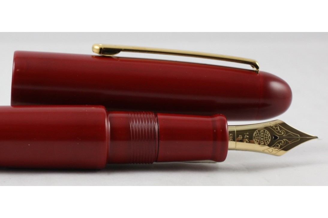 Nakaya Cigar Writer Shu Nuri Hanashi Fountain Pen