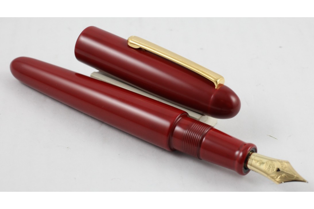 Nakaya Cigar Writer Shu Nuri Hanashi Fountain Pen