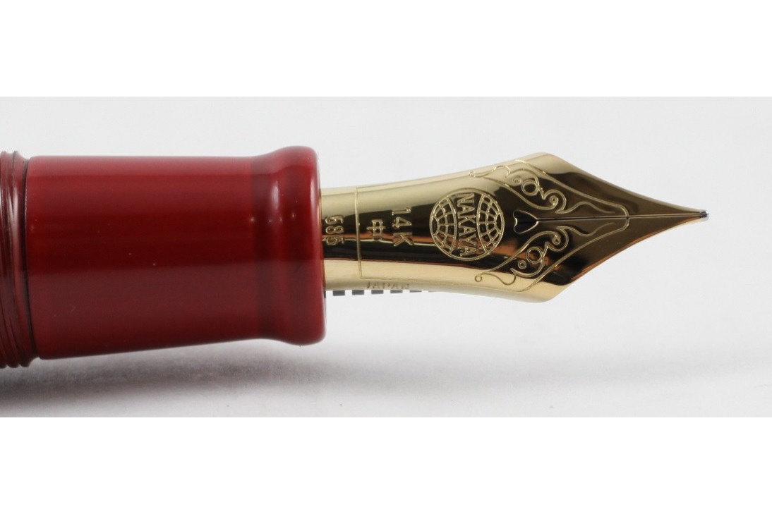 Nakaya Cigar Writer Shu Nuri Hanashi Fountain Pen