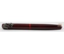 Nakaya Piccolo Long Writer Aka Tamenuri with Turtle Stopper Fountain Pen