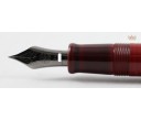 Nakaya Piccolo Long Writer Aka Tamenuri with Turtle Stopper Fountain Pen