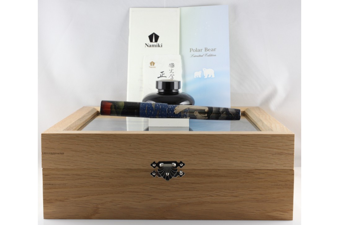 Namiki Limited Edition Emperor Polar Bear Maki-e Fountain Pen