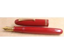 Namiki Emperor Vermilion Roiro Urushi Lacquer with Ring Fountain Pen