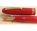 Namiki Emperor Vermilion Roiro Urushi Lacquer with Ring Fountain Pen