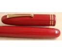Namiki Emperor Vermilion Roiro Urushi Lacquer with Ring Fountain Pen