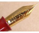 Namiki Emperor Vermilion Roiro Urushi Lacquer with Ring Fountain Pen