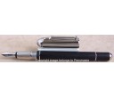 Alfred Dunhill Sidecar Leather Chassis Fountain Pen