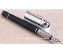 Alfred Dunhill Sidecar Leather Chassis Fountain Pen
