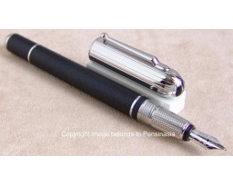 Alfred Dunhill Sidecar Leather Chassis Fountain Pen