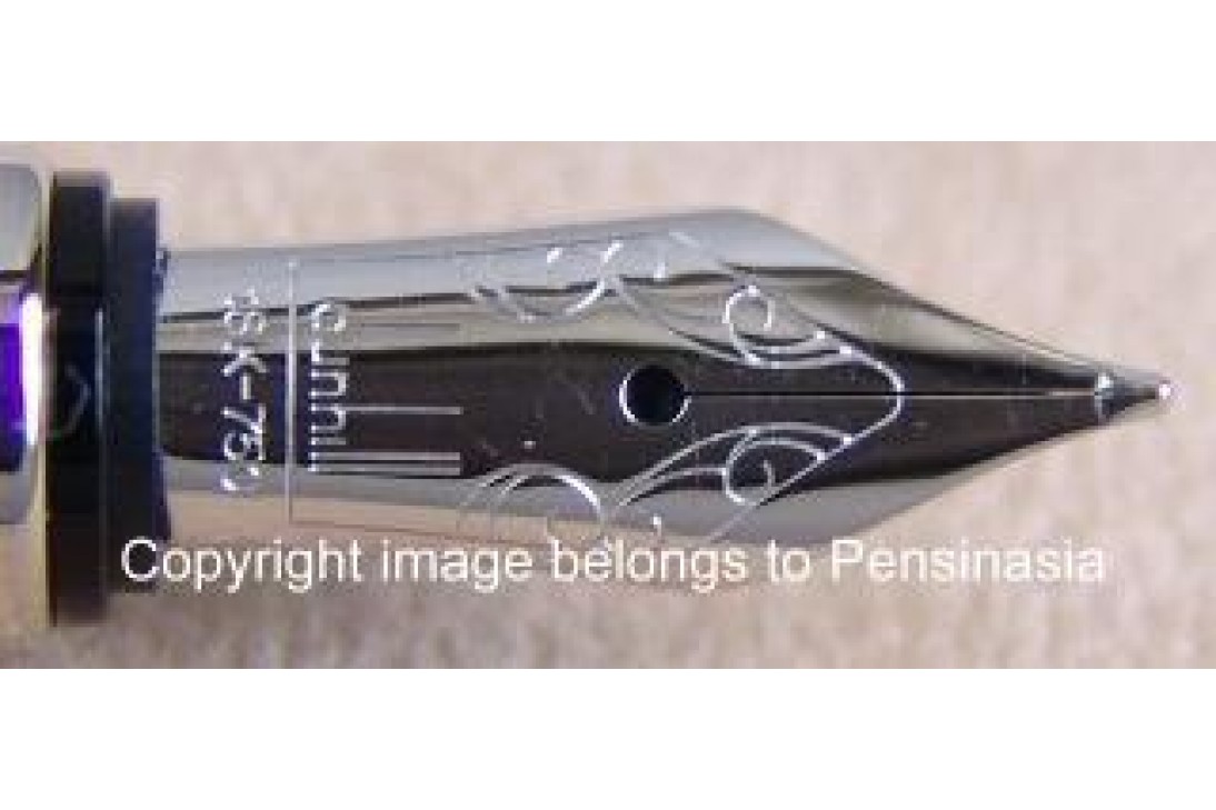 Alfred Dunhill Sidecar Leather Chassis Fountain Pen