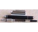 Alfred Dunhill Sidecar Leather Chassis Fountain Pen