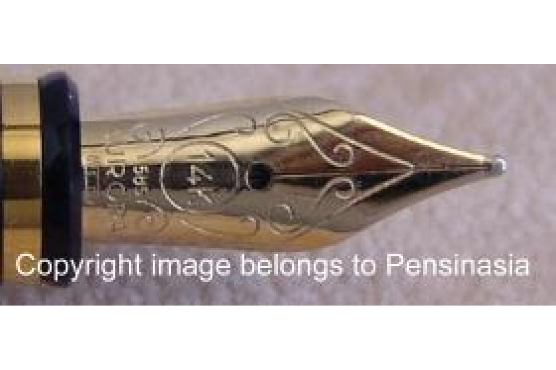 Aurora 88 Ottantotto Silver Linear Regular 814 Fountain Pen