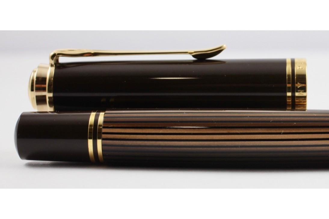 Pelikan Souveran M800 Brown and Black Fountain Pen