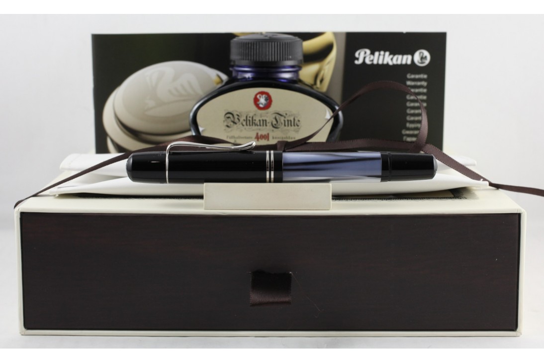 Pelikan Special Edition M101N Grey Blue Fountain Pen