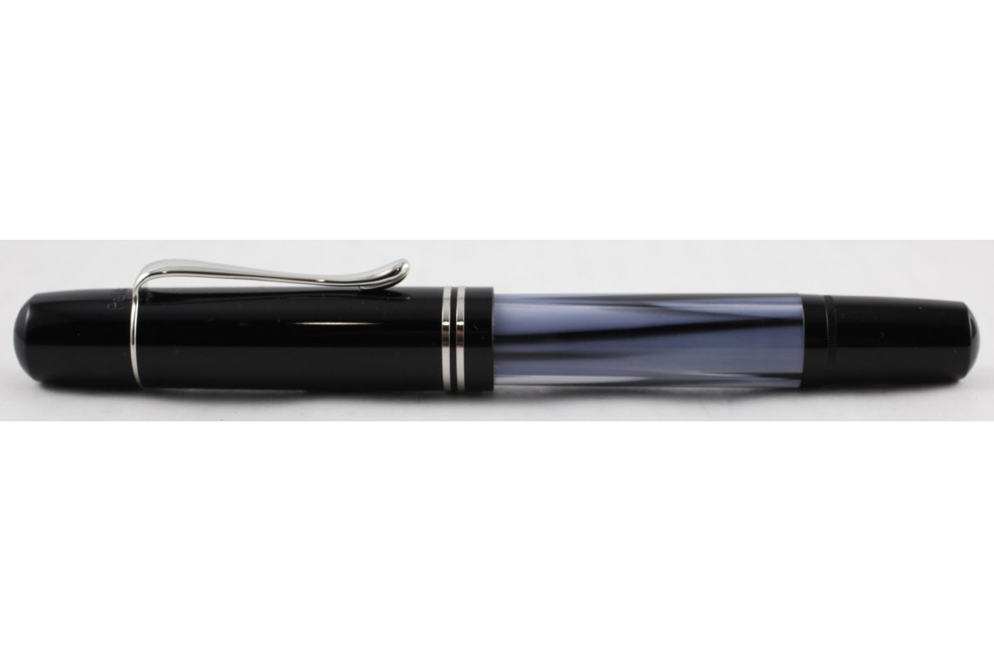 Pelikan Special Edition M101N Grey - Blue Fountain Pen