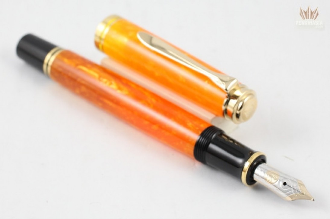 Pelikan Special Edition Souveran M600 Vibrant Orange Fountain Pen