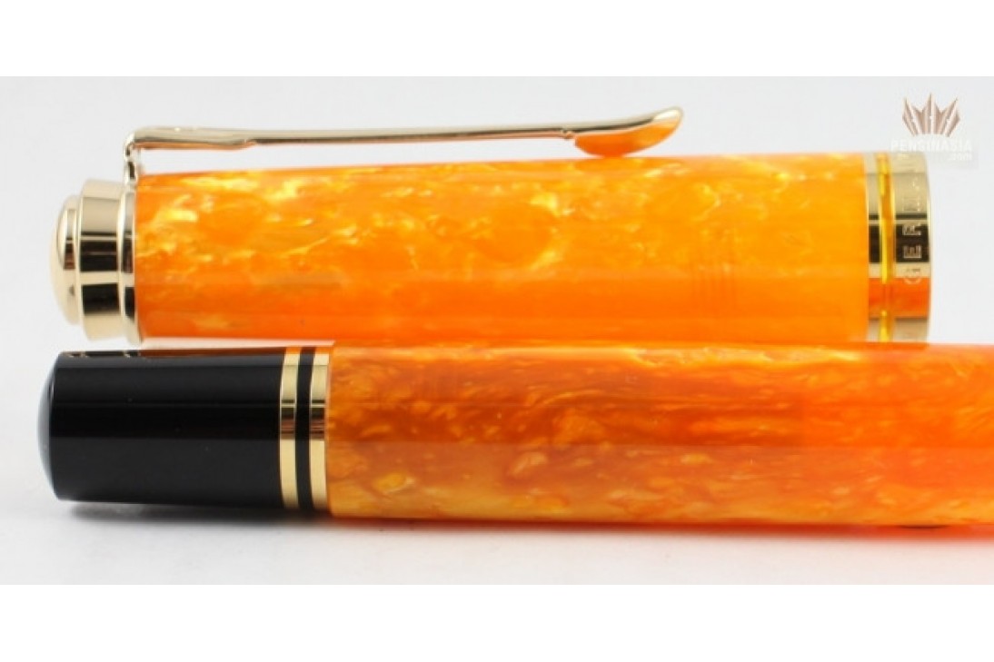 Pelikan Special Edition Souveran M600 Vibrant Orange Fountain Pen