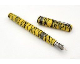 Armando Simoni Club Bologna Extra Pompeii II Bespoke 2025 Limited Edition Ruthenium Trim Fountain Pen