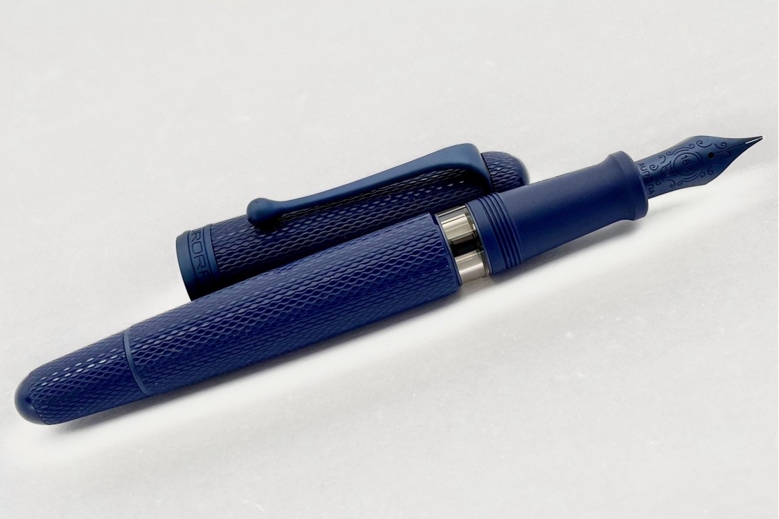 Aurora Limited Edition 88 Blue Mamba Fountain Pen