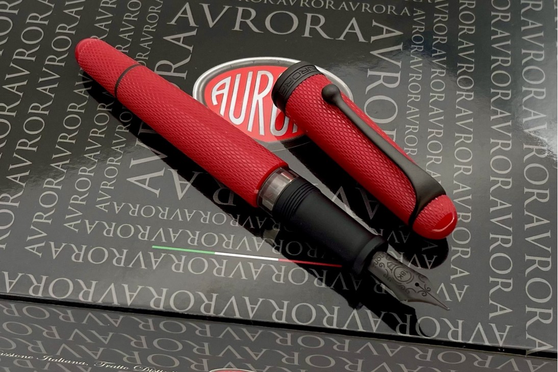 Aurora Limited Edition 88 Red Mamba Fountain Pen