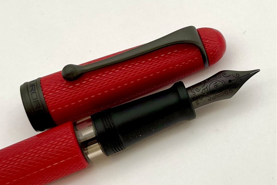 Aurora Limited Edition 88 Red Mamba Fountain Pen