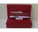 Caran d'ache Leman Bicolour Pink Rhodium Plated Fountain Pen
