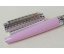 Caran d'ache Leman Bicolour Pink Rhodium Plated Fountain Pen
