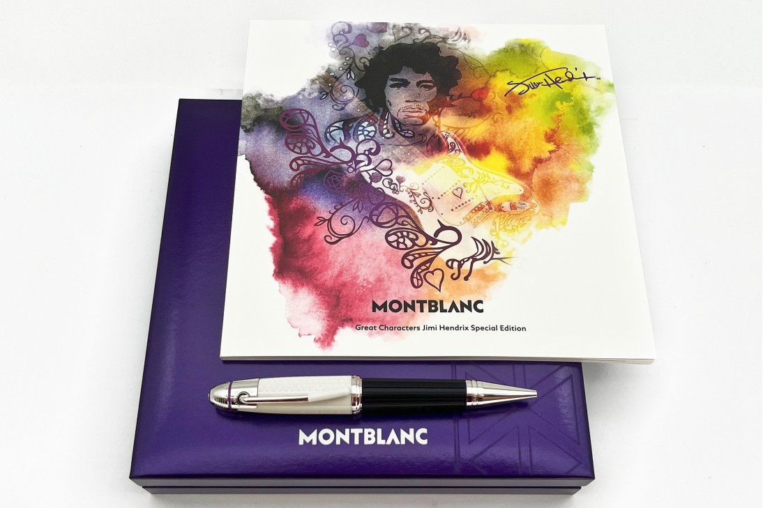 Montblanc MB128846 Special Edition Great Characters Jimi Hendrix Ballpoint Pen
